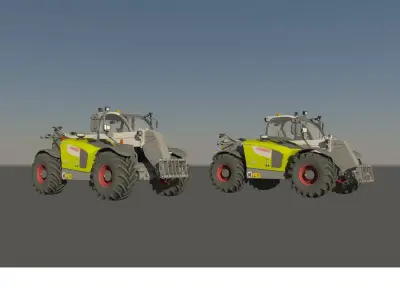 Claas Scorpion  Low-poly 3D model