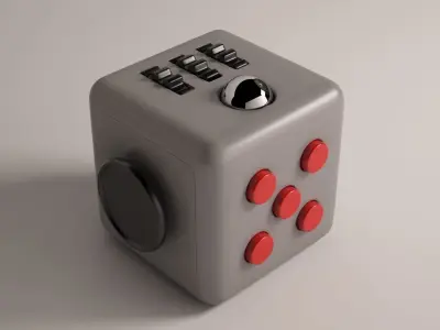 Fidget Cube 3D model