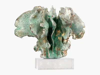 Sculptures of coral reef 01 3D model