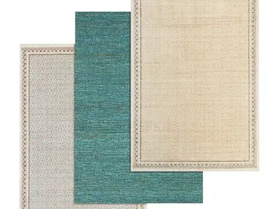 Rug Set 963 3D model
