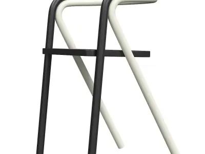 Chair Composition 3d model Low-poly 3D model