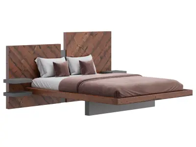 Nazare bed 2 3D model