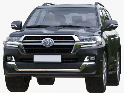 Toyota Land Cruiser 200 Executive Lounge 2021 3D model