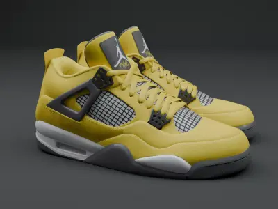 AirJordan Shoe 3D model