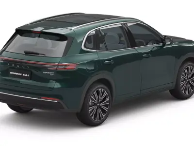 2025 Geely Starray EM-i with Interior 3D model