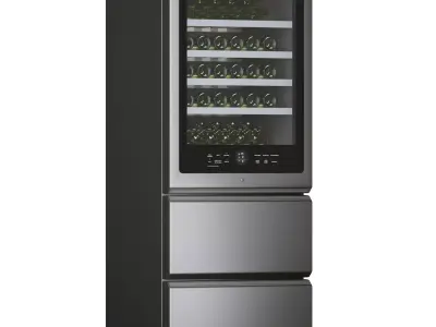 LG Wine Cooler 3D model