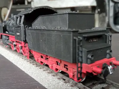 STEAM ENGINE - LOCOMOTIVE - DRG CLASS 24 - DR-BAUREIHE 24  3D print model