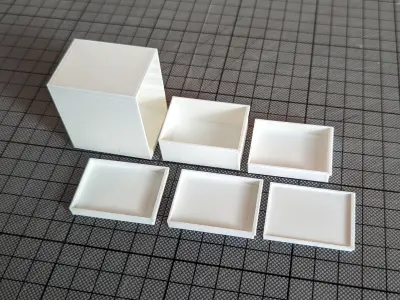 Tool Cabinet different sized versions 3D print model