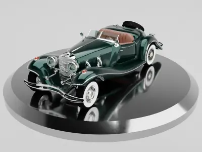 MERCEDES BENZ 1936 3D model