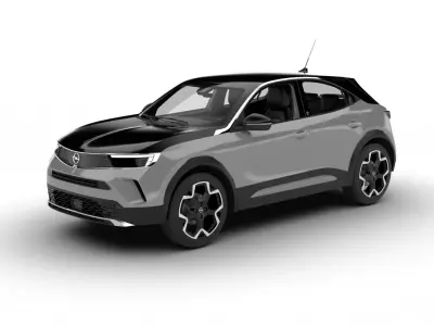 Opel Mokka-e 2021 HQ 3d model 3D model