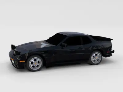 Porsche 944 Turbo rev 3D model