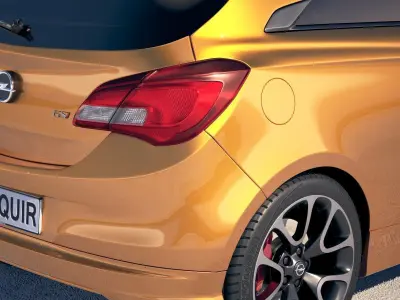 Opel Corsa GSI 2019 3D model