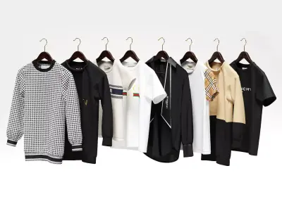 Clothing Set 01 3D model