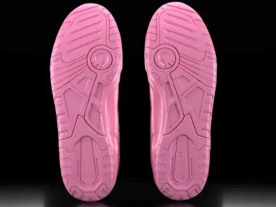 New Balance 550 3D print model