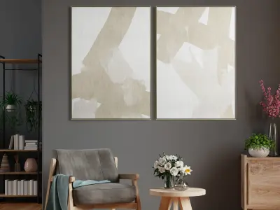 Photo Frame 299 Low-poly 3D model