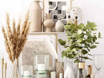 Decorative Set 121 3D model