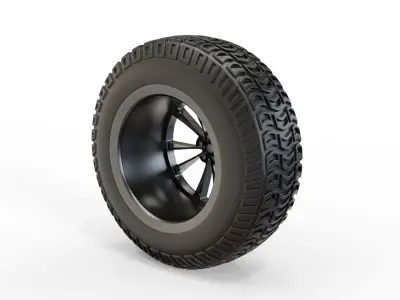 Tirte Car 3D model