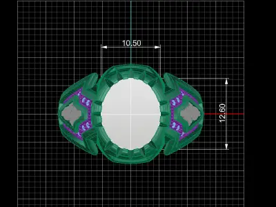 NEO MAN RING MODEL35 3D print model