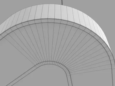 Triangular Hanging Light Free 3D model