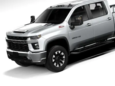 Chevrolet Silverado 2500HD Z71 2020 3D model
