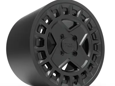 BLACK RHINO 4 SPOKES YORK  3D print model