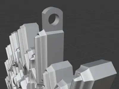 Decor Snowflake Design 2 3D print model