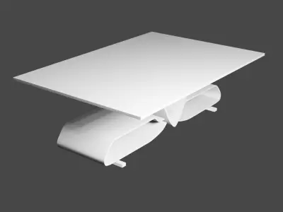 Alfa Romeo design coffe table Free 3D model