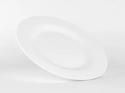 Restaurant Plate  3D model