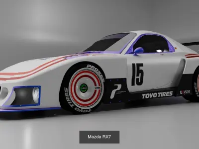 JDM Drift Legends Car Pack  High-Quality Interior Models