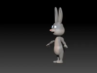 Rabbit 3d model 3D model