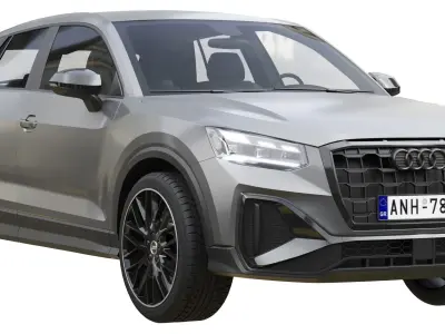 Audi Q2 2021 3D model