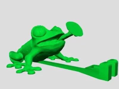 Frog holder 3D print model