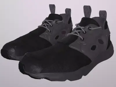 REEBOK FURYLITE SHOES PBR Low-poly 3D model