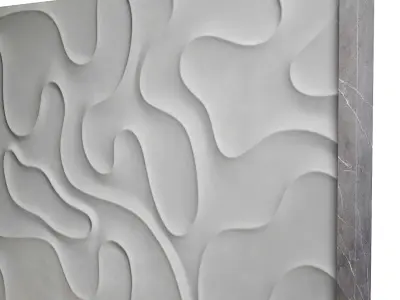 Decorativ panel 20 3D model