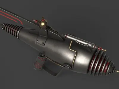 Fantasy Gun 10 3D model