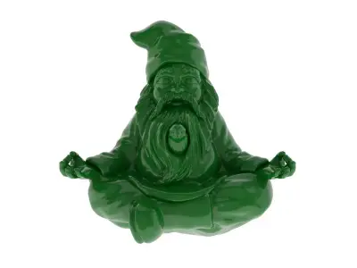  Gnome Statue 01 3D Print 3D print model