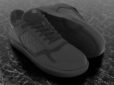 CHRISTIAN DIOR B28 UPTOWN LOW 3D SHOES 3D model