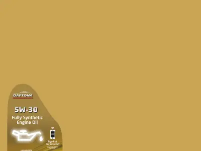 Oil Bottle Product Modelling 3D model