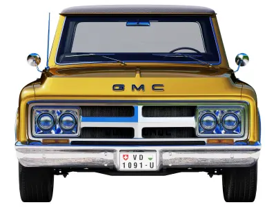 GMC 1500 1968 3D model