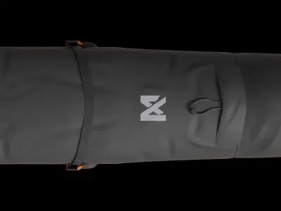 Winter Dog Jacket 3D model