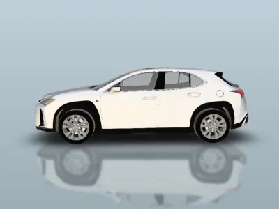 Lexus UX F Sport 2020 3D print model