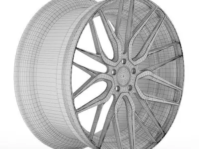 Car Rim Wheel 3D model from CGTrader