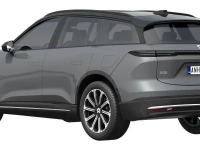 NIO ES6 EL6 2025 3D model