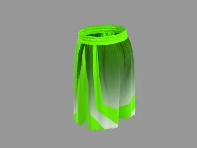 Basketball Shorts 3D model