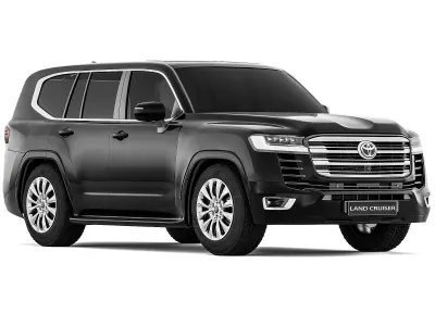 Toyota Land Cruiser 300 3D model from CGTrader