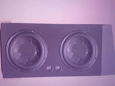 CAIXA DE SOM AUTOMOTIVO PIONEER 3D print model