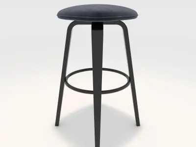 Bar Stool 48 3D model