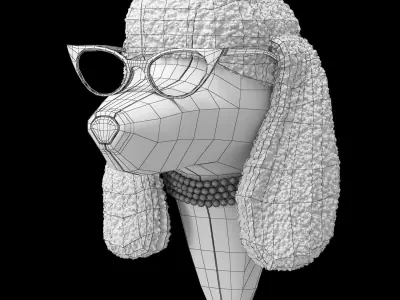 Soft Poodle - Doris 3D model