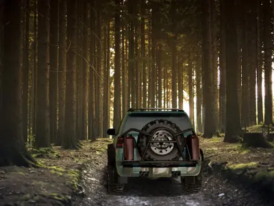 Toyota Land Cruiser V8 by Kaiser Design 3D model