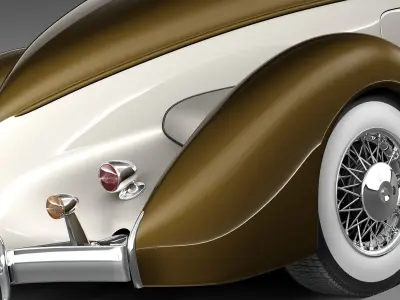 Auburn Speedster 851 3D model